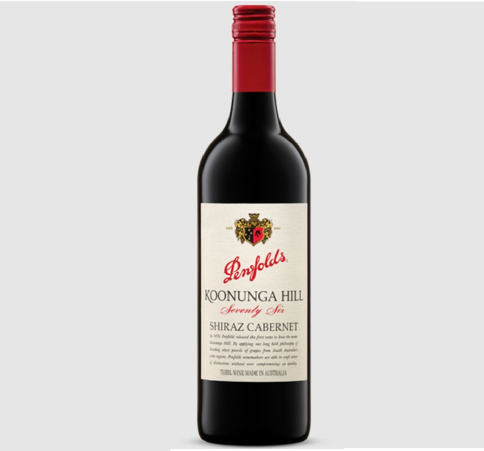 PENFOLDS KOONUNGA HILL 76 SHIRAZ CABERNET